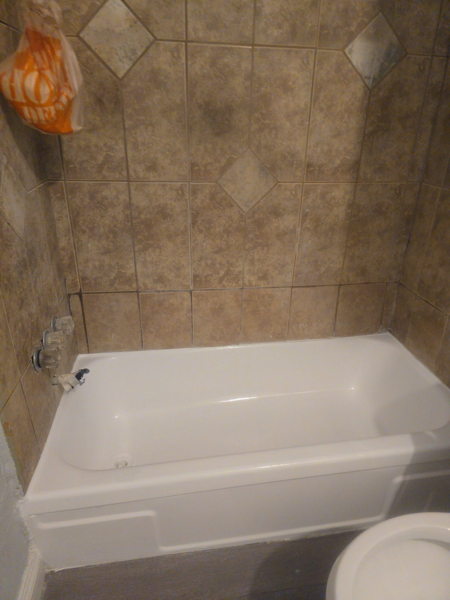 Tub Cut-Out & Foundation Repairs before and after - After
