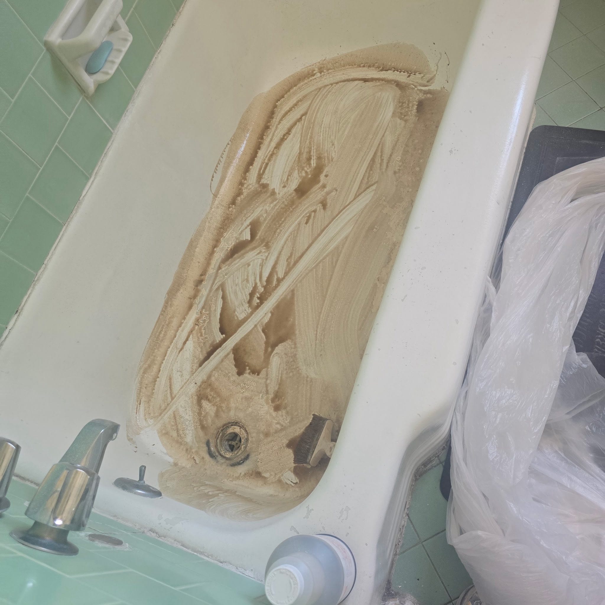 Kitchen Countertop - Before