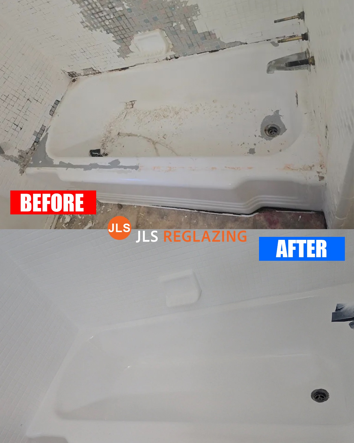 Bathtub Reglazing in Los Angeles County